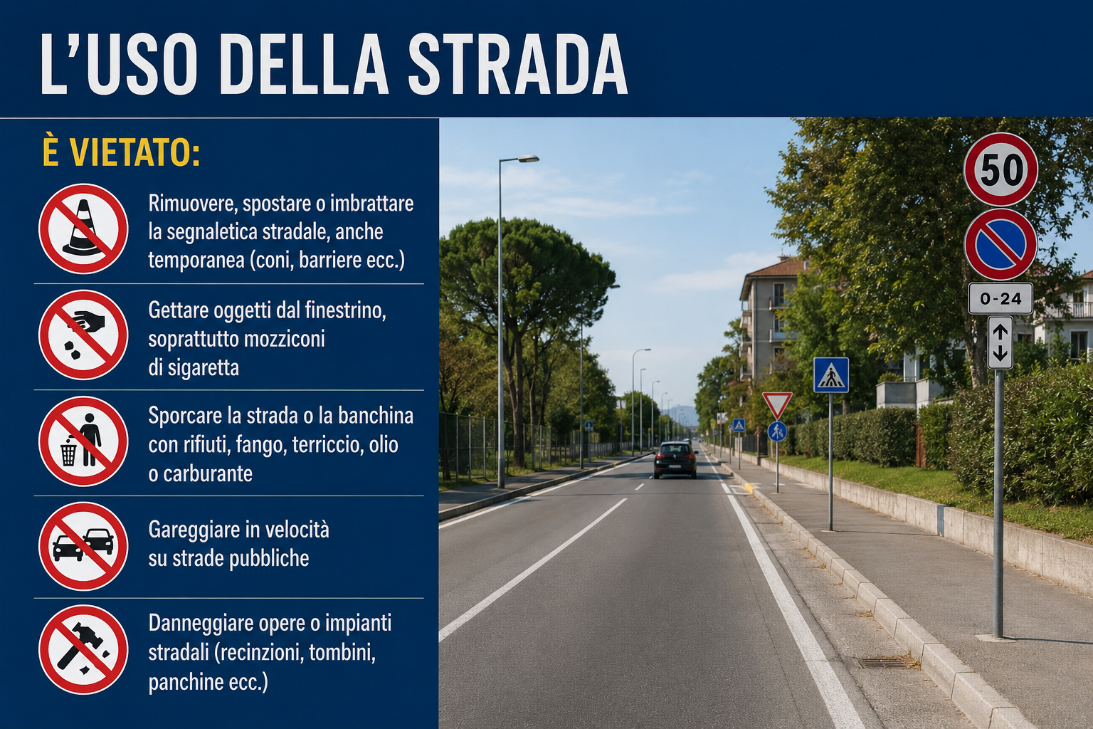 L’uso della strada