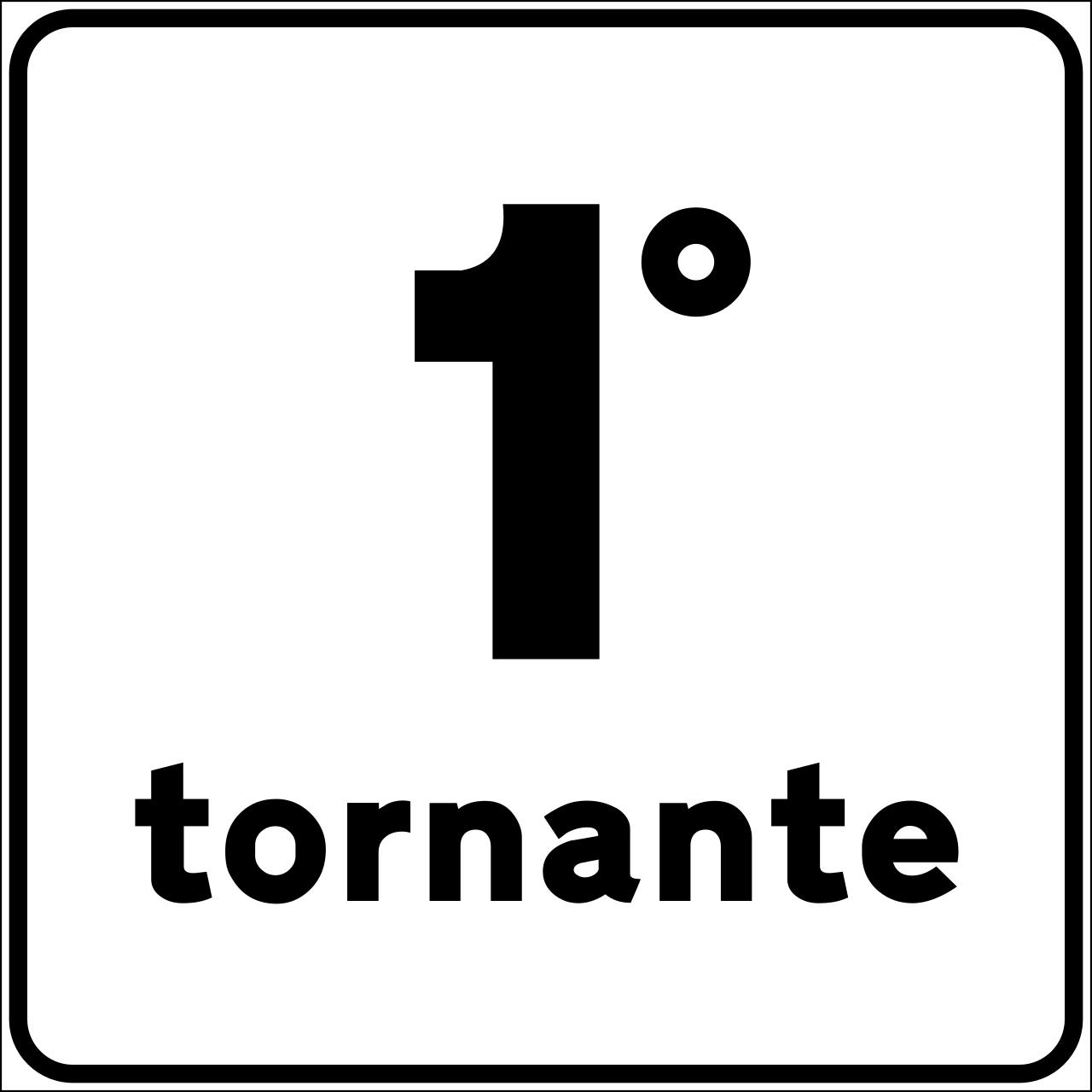 Numero del tornante