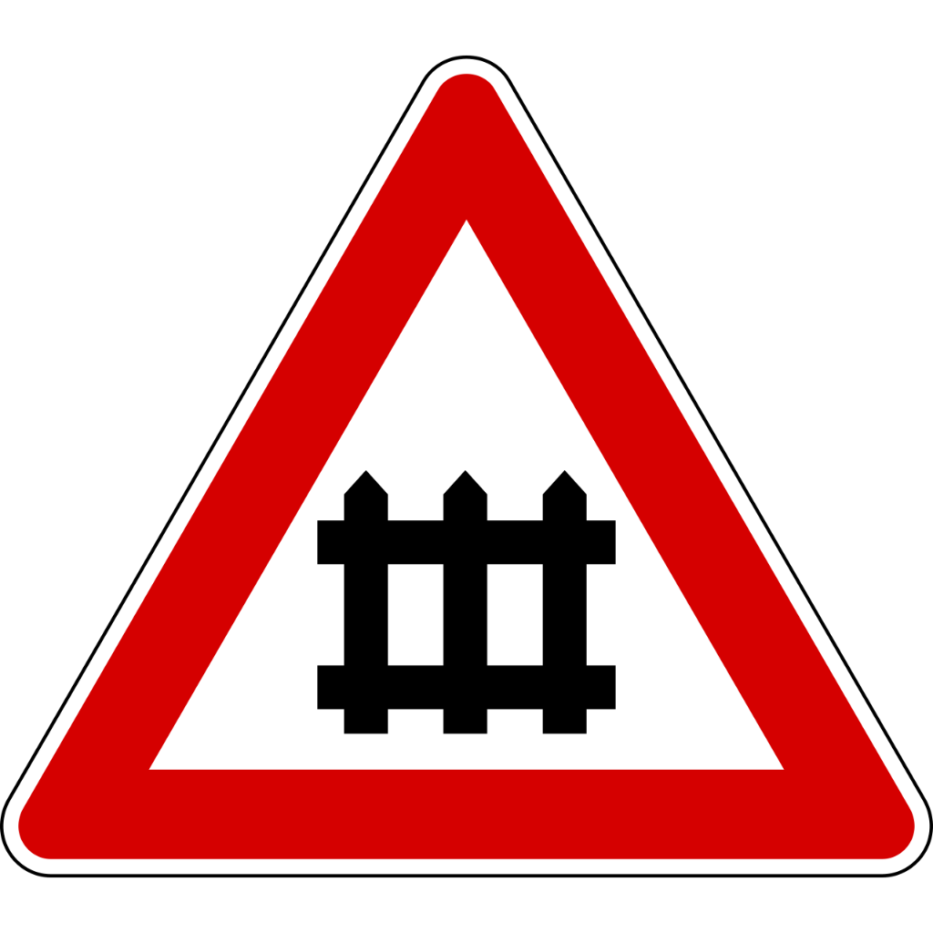 Passaggio a livello con barriere