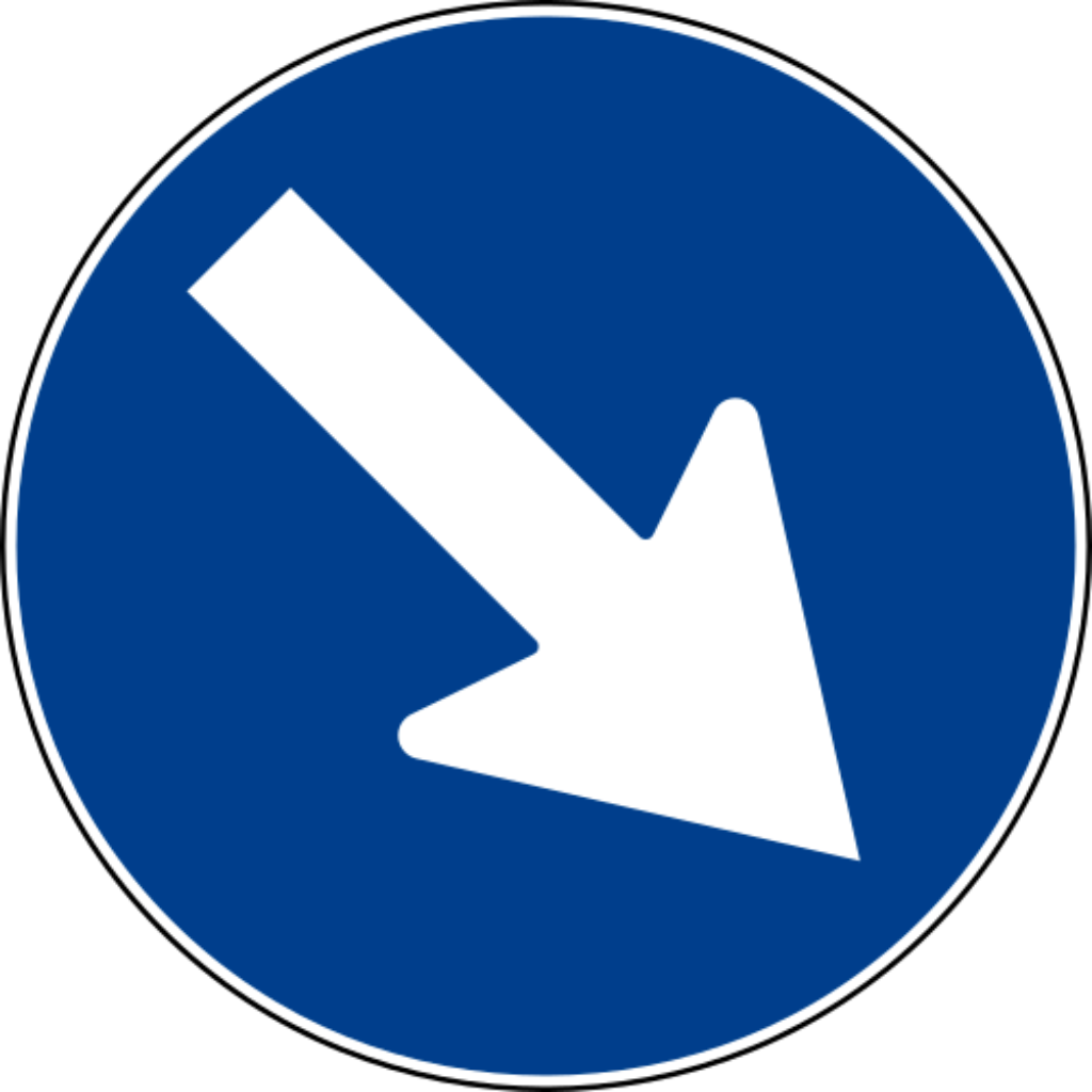 Passaggio obbligatorio a destra