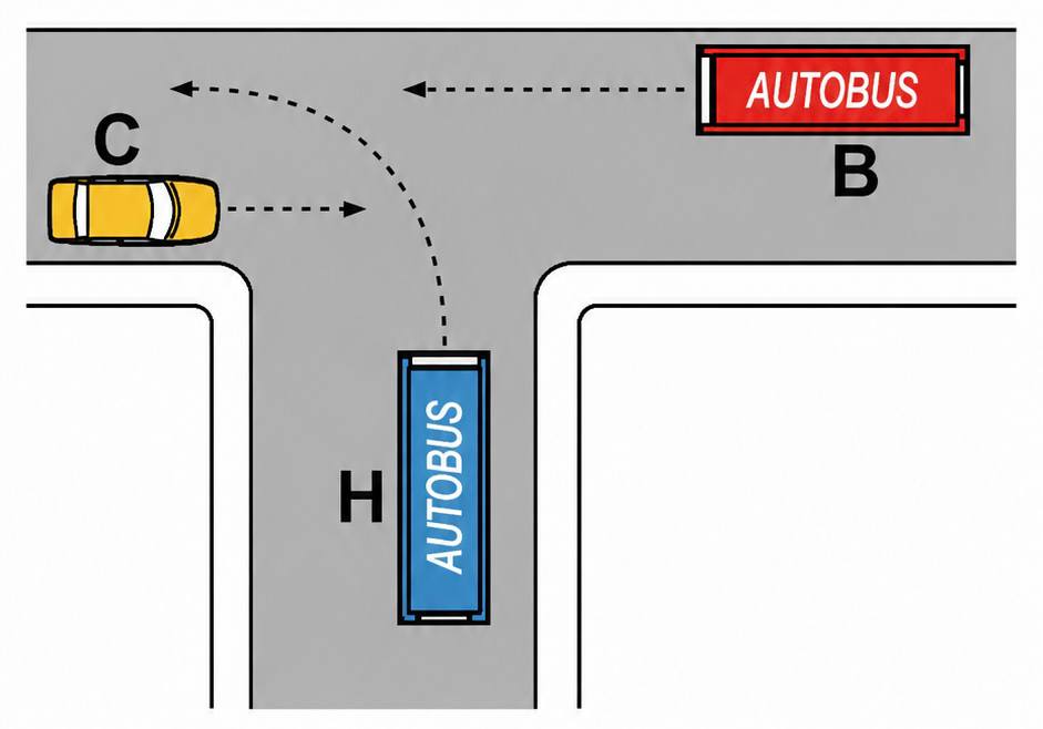 2. esempio di precedenza - B H C