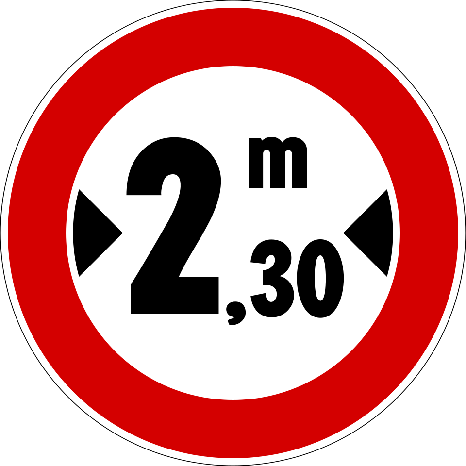 Limite di larghezza massima